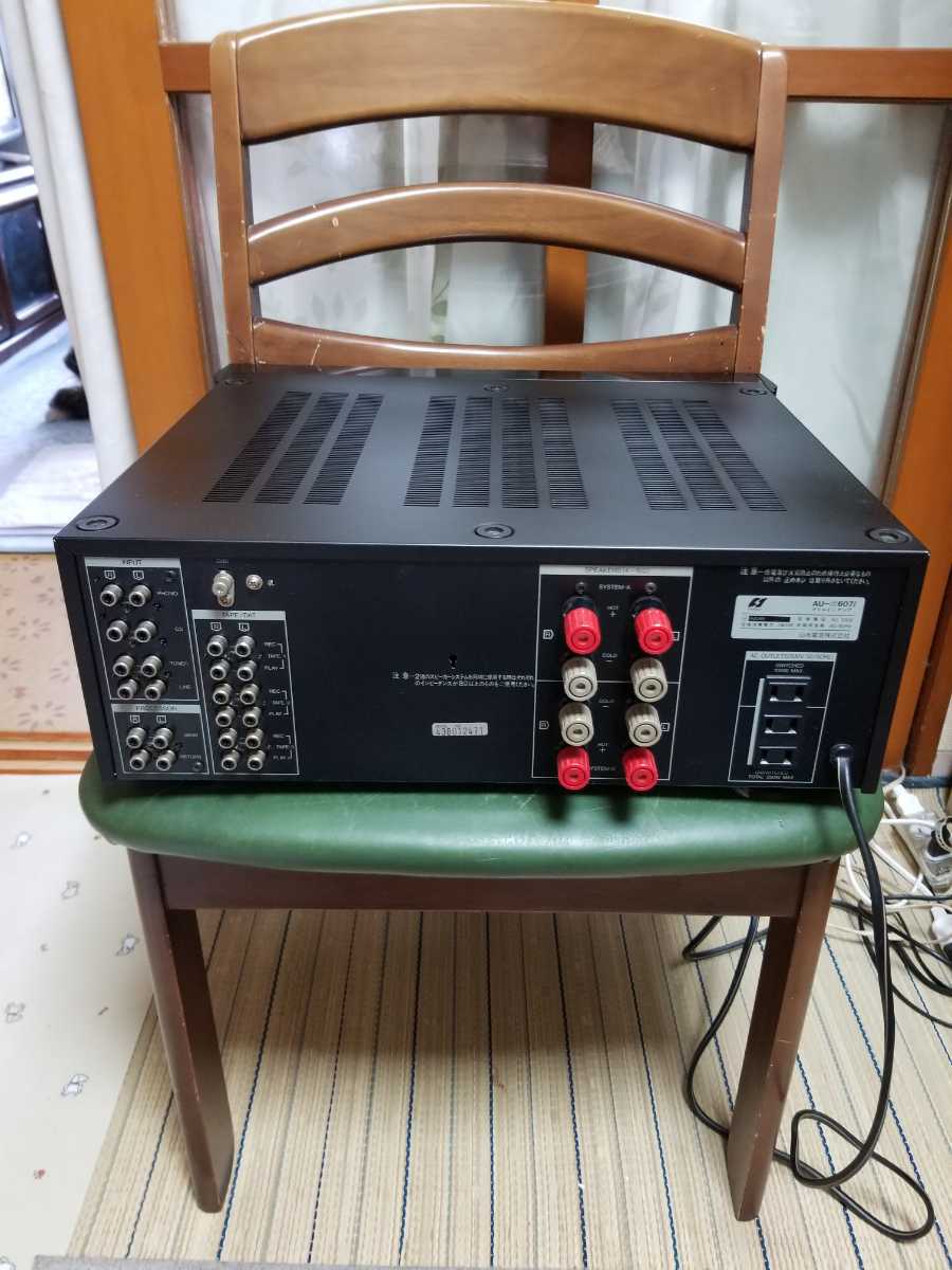 完全レストア整備済！完超動美品！山水高級プリメインアンプAU-a607i