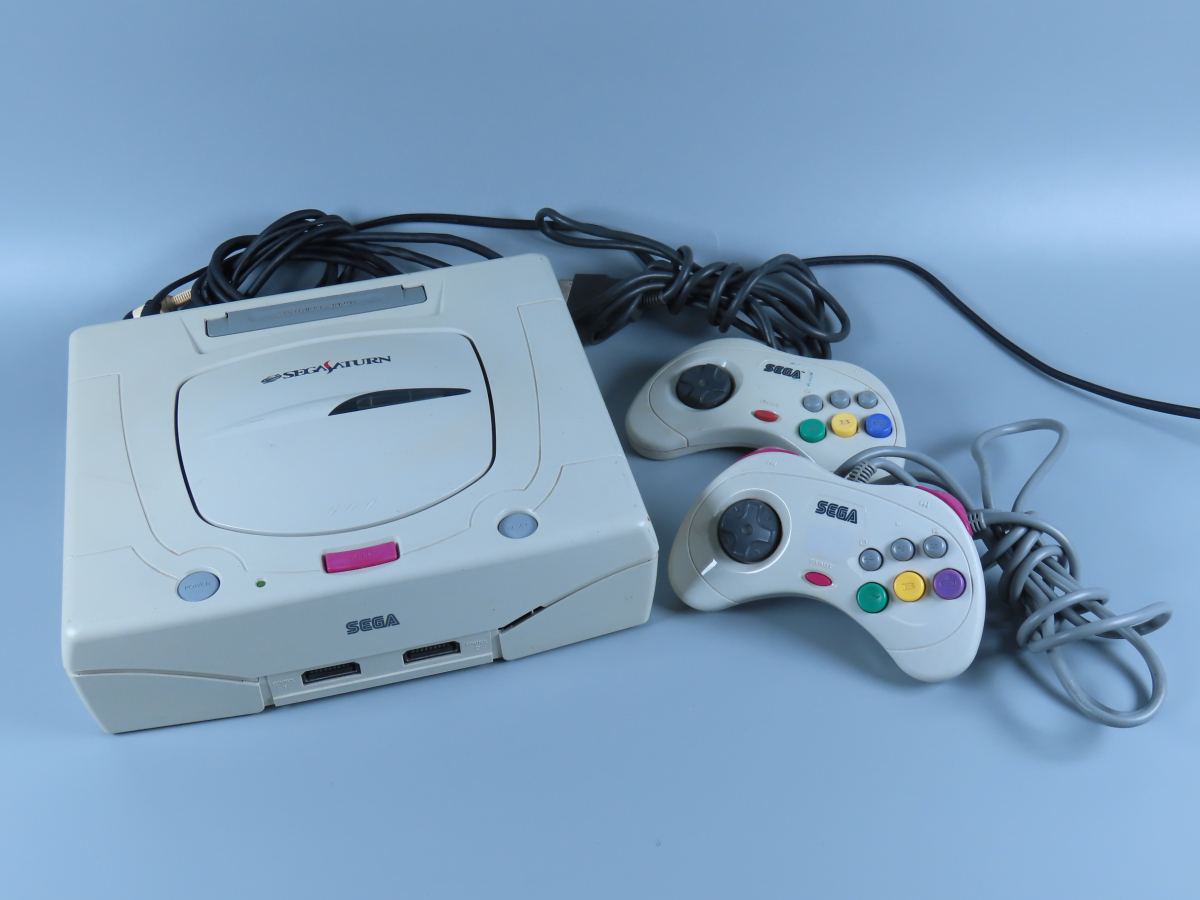 【新作，お買い得】 セガサターン SEGA SATURN HST-3220 本体 コントローラー ケーブル付 通電確認済 A(本体、アクセサリー)｜売買されたオークション情報、yahooの商品情報をアーカイブ公開 - オークファン サターン