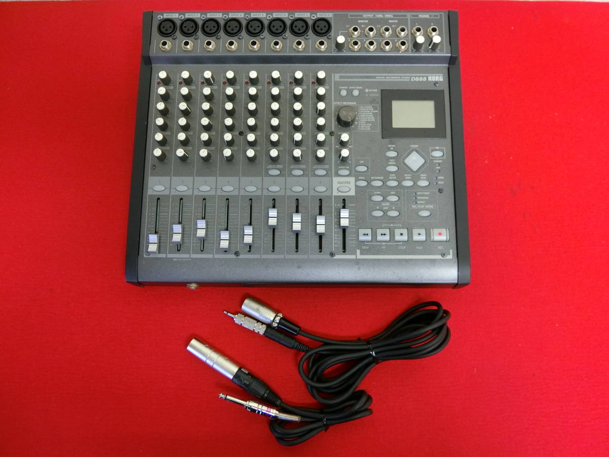 KORG コルグ マルチトラックレコーダー MTR D888 中古 ジャンク品 管理