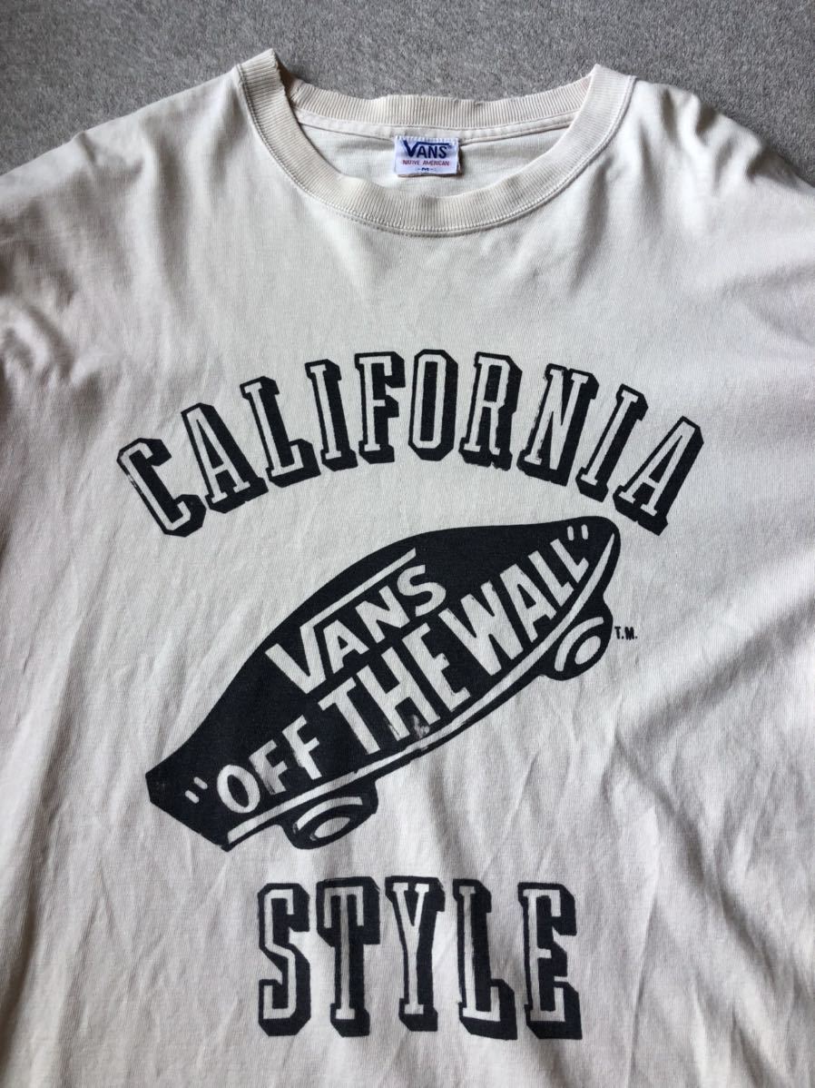 90s VANS ロンT California Style 西海岸 希少｜トップス