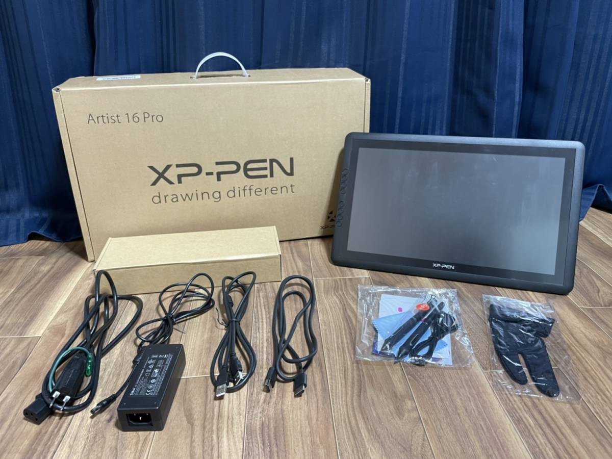 XP-PEN Artist 16 Pro 液晶ペンタブレット 液タブ 中古(タブレット 
