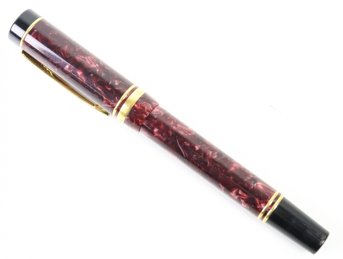18K 750】PARKER パーカー 万年筆 DUOFOLD デュオフォールド マーブル