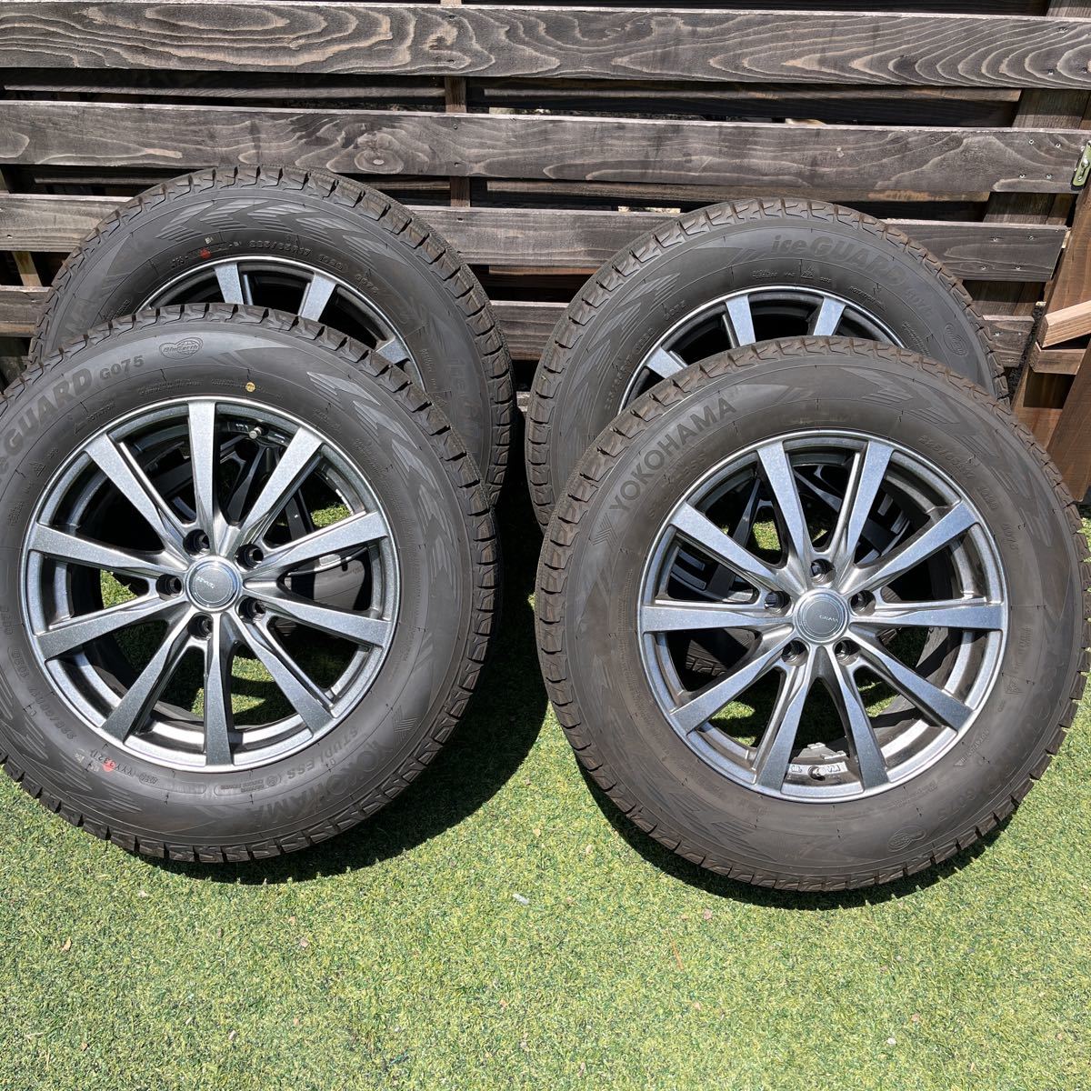 2021年製☆ヨコハマ☆iceGUARD G075☆225/65R17☆17×7J INSET38
