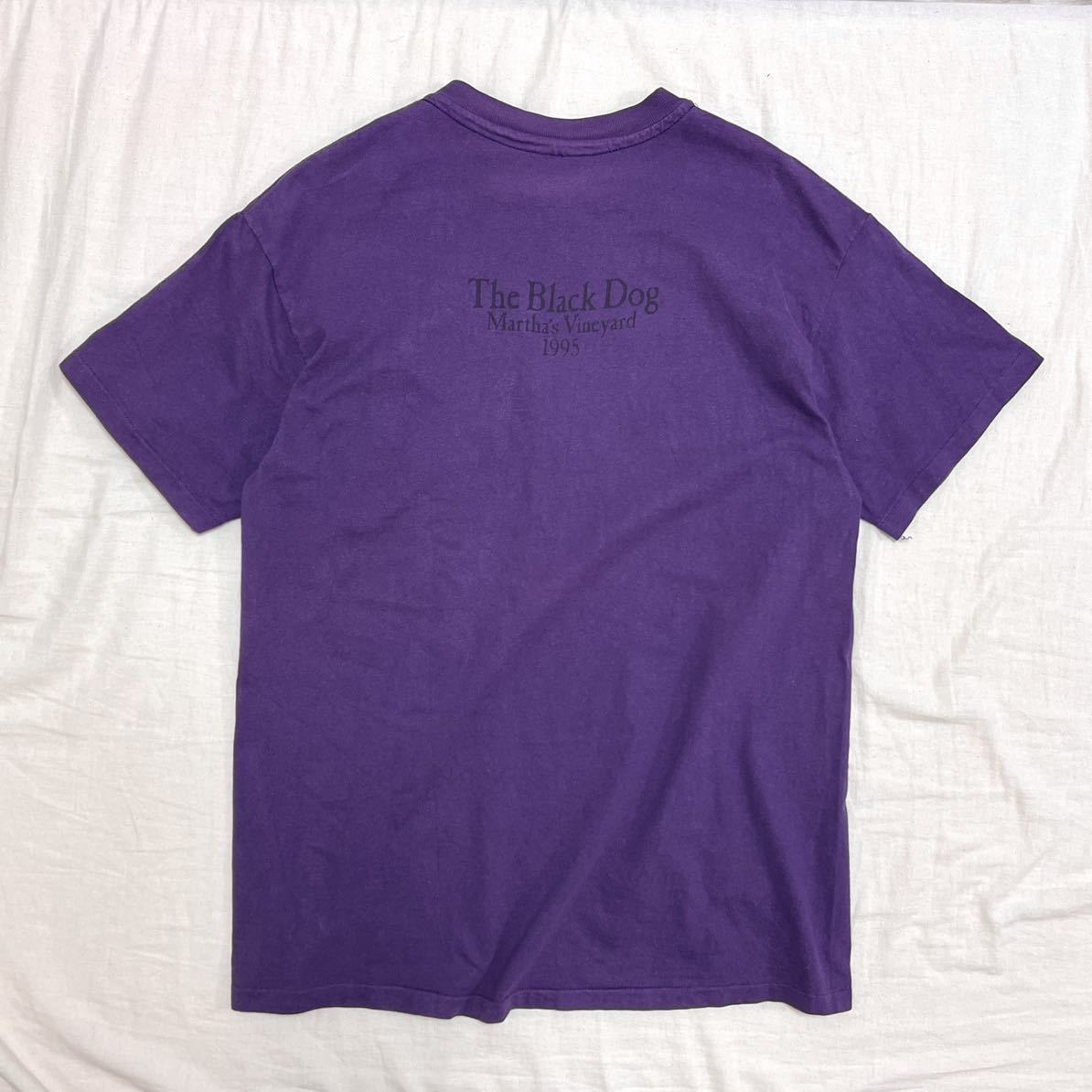 1スタ【1995年(90s) USA製 The Black Dog ビンテージ Tシャツ L】古着