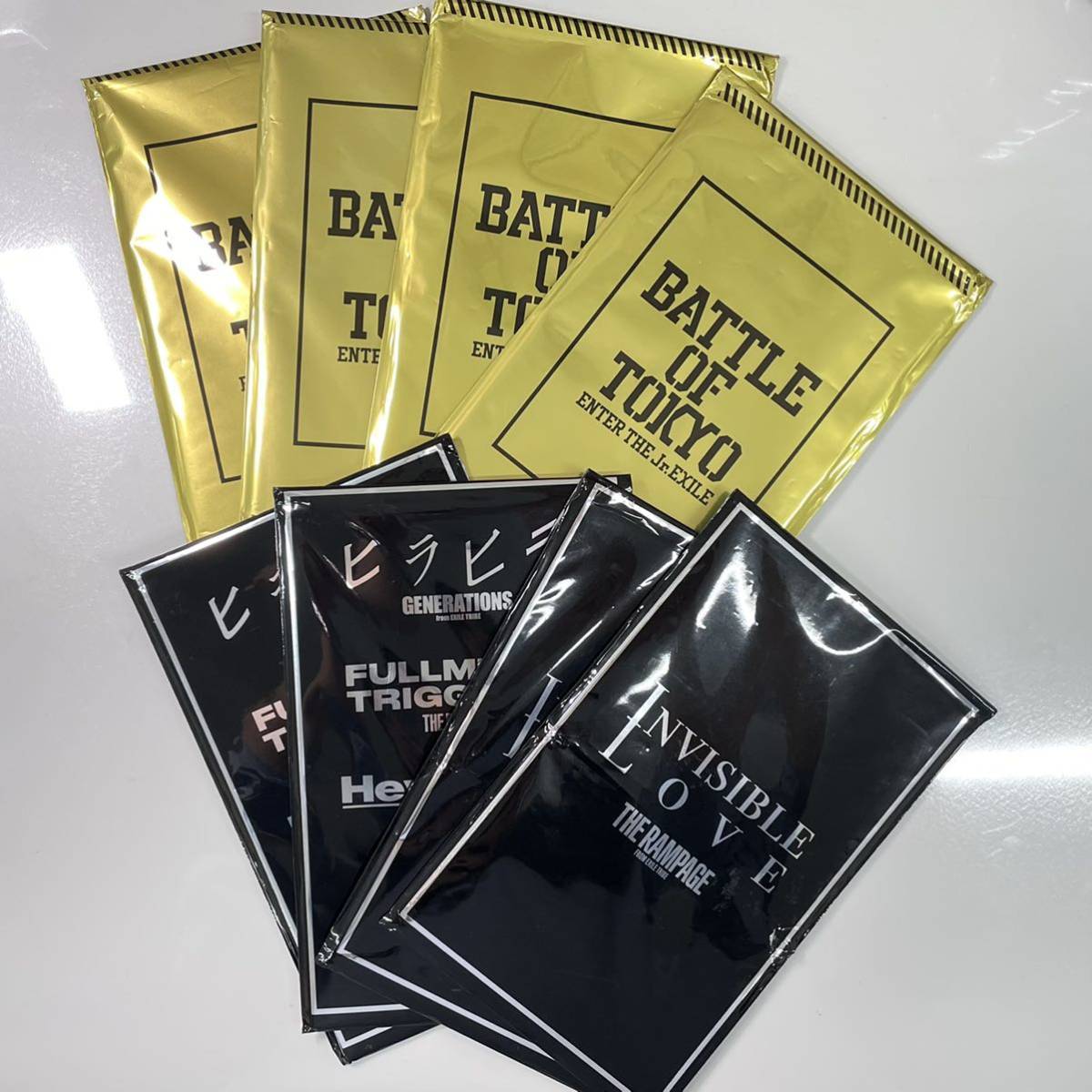 未使用品！！BATTLE OF TOKYO 他 アクリルスタンド 8点　ハンドタオル付