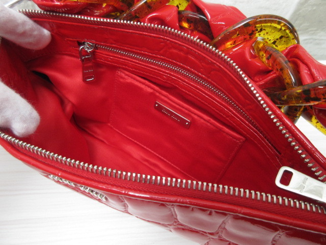 極美品□ミュウミュウ miumiu□ハンドバッグ クラッチバッグ バッグ 