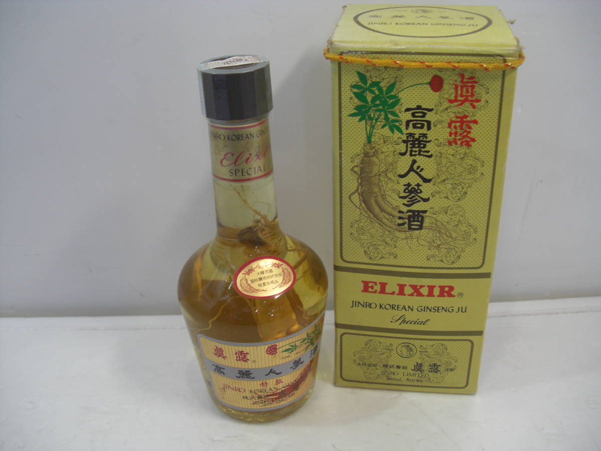 高麗人参酒 京畿道江華産6年根【古酒】