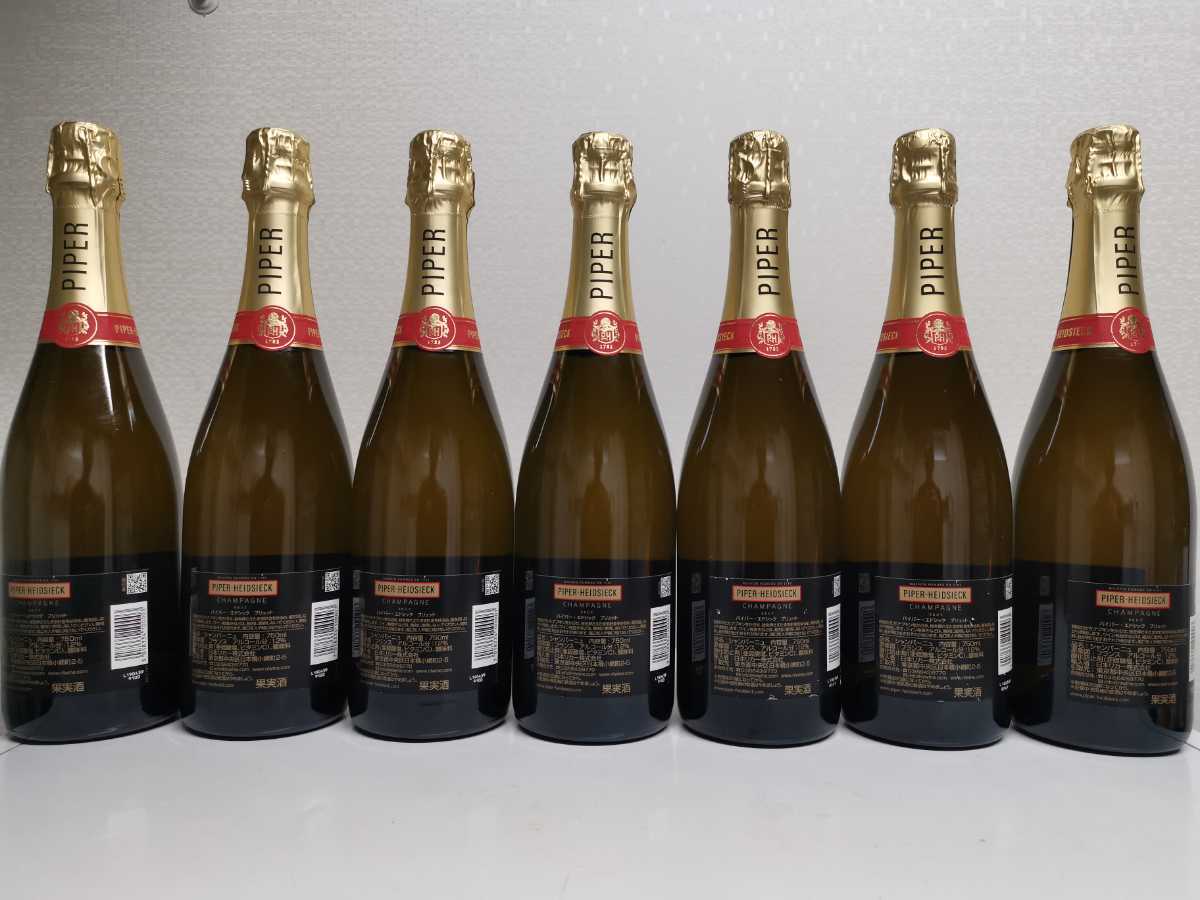 7本セット】PIPER HEIDSIECK（パイパーエドシック） ブリュット 12