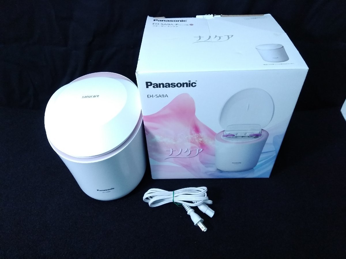 ☆Panasonic パナソニック EH-SA9A スチーマー ナノケア W温冷エステ