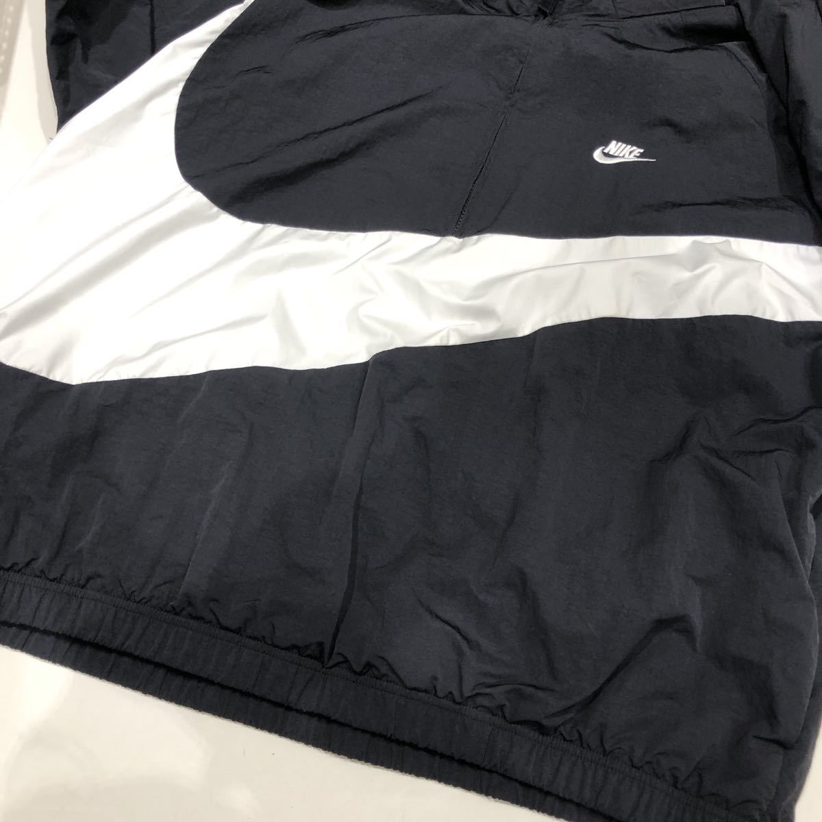 NIKE】Big Swoosh Anorak Jacket AJ1404-010 ブラック XXL ナイキ 