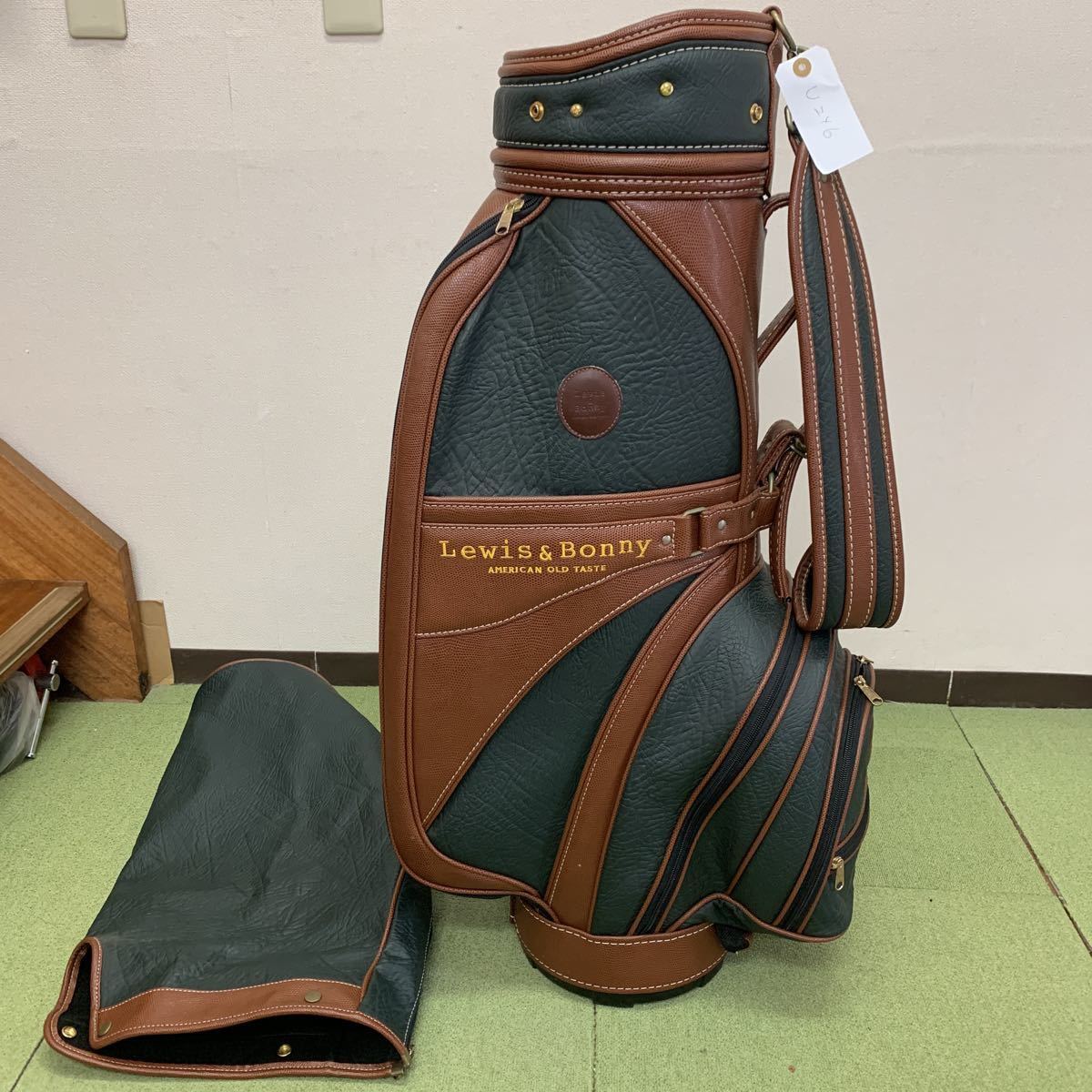 【極美品】kasco Lewis&Bonny キャディバッグ ルイス&ボニー U246 Lewis&Bonny キャディーバック 状態良好 キャディバッグ 極美品