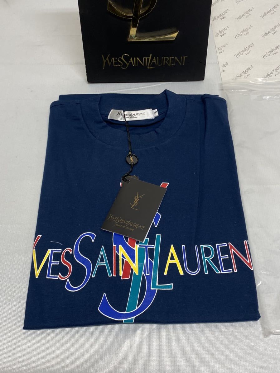 Yves Saint Laurent イブサンローラン サンローラン Tシャツ 9007 メンズ Mサイズ オブジェ 看板 用途不明 2点セット 男性用 売買されたオークション情報 Yahooの商品情報をアーカイブ公開 オークファン Aucfan Com