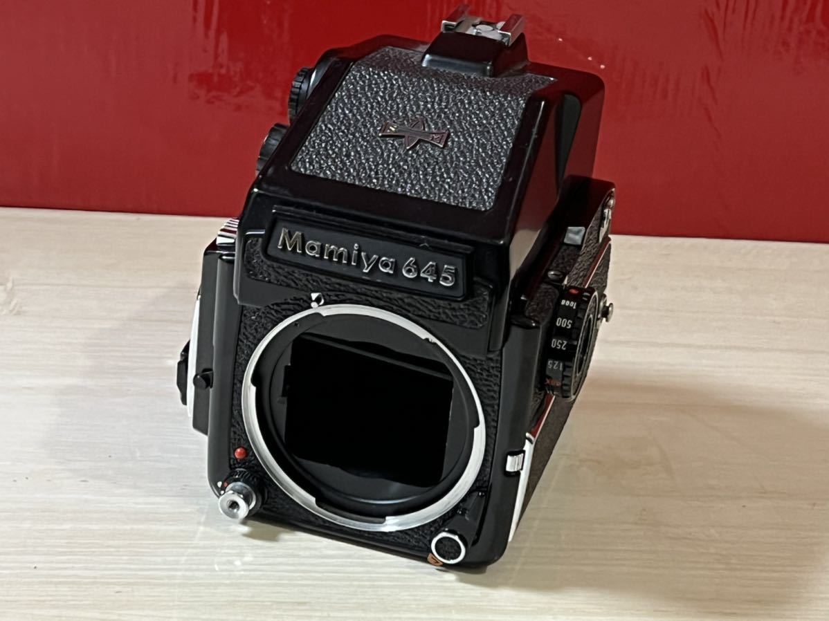 マミヤ 645 MAMIYA m645 1000s マミヤ 中判一眼レフカメラ 操作未確認