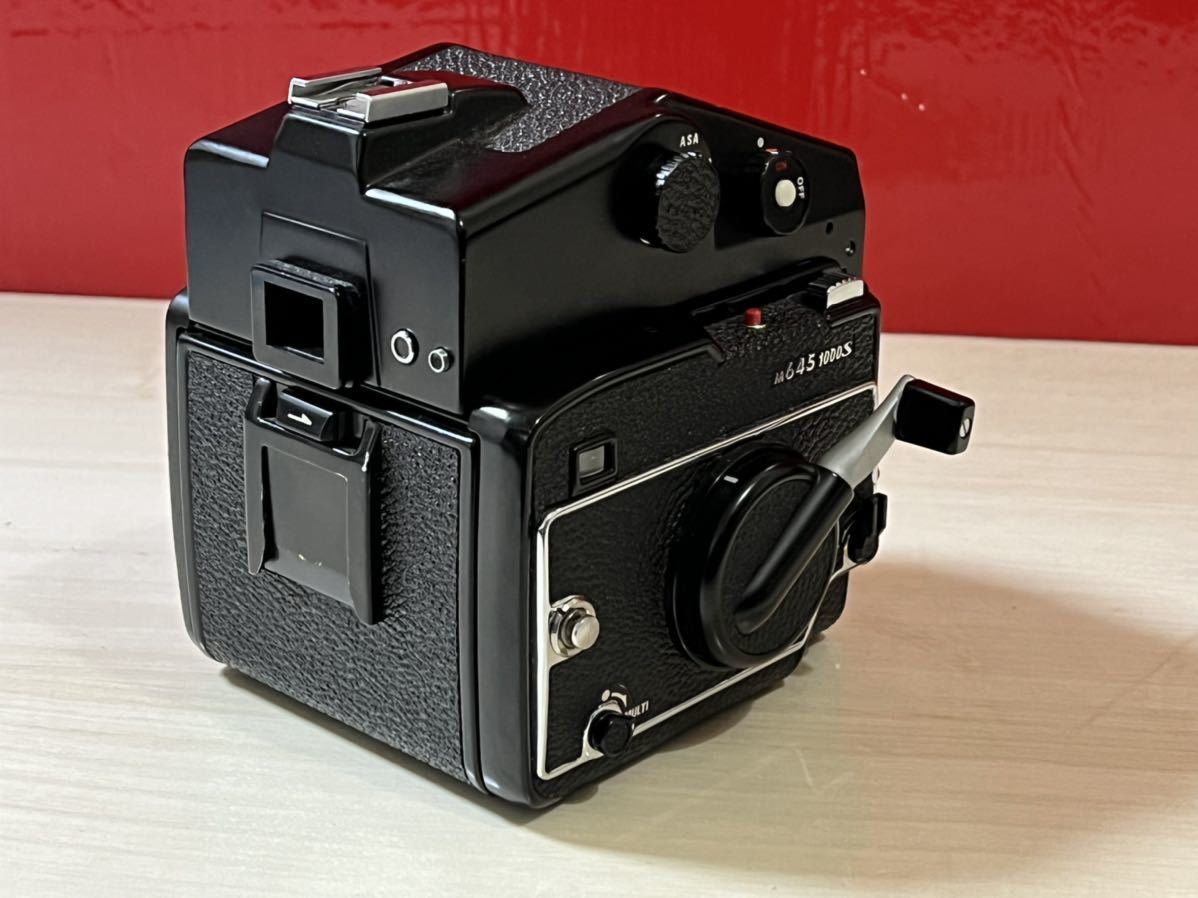 マミヤ 645 MAMIYA m645 1000s マミヤ 中判一眼レフカメラ 操作未確認