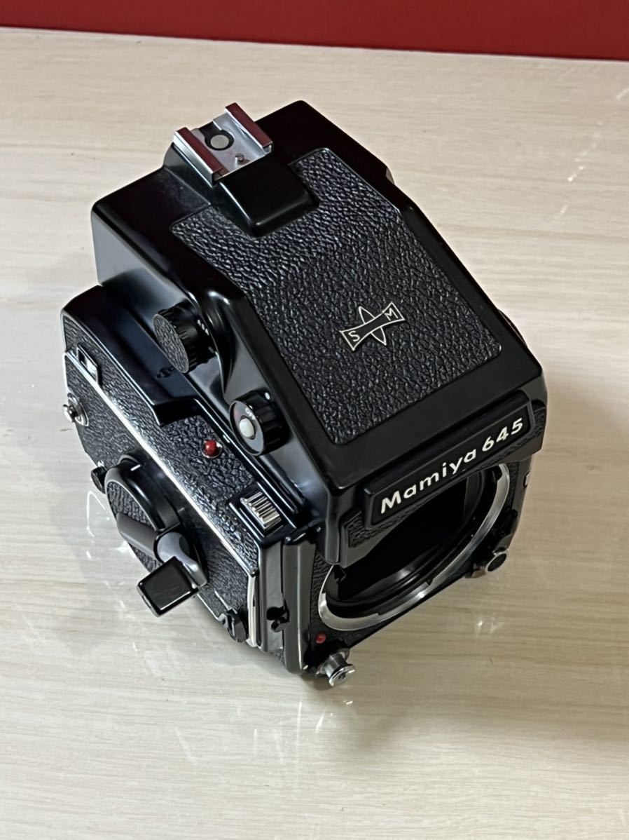 マミヤ 645 MAMIYA m645 1000s マミヤ 中判一眼レフカメラ 操作未確認