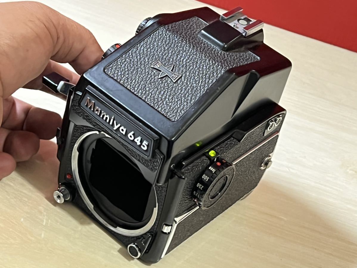 マミヤ MAMIYA M645 1000S プリズムファインダー 中判カメラ 細説