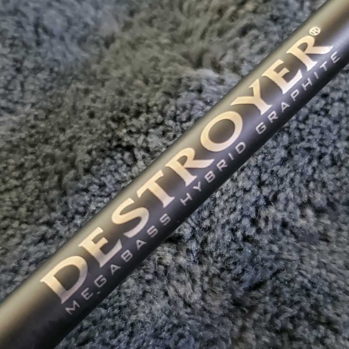 Megabass メガバス DESTROYER F3-61X SPEED TIP CUSTOM 竿袋有り 美品