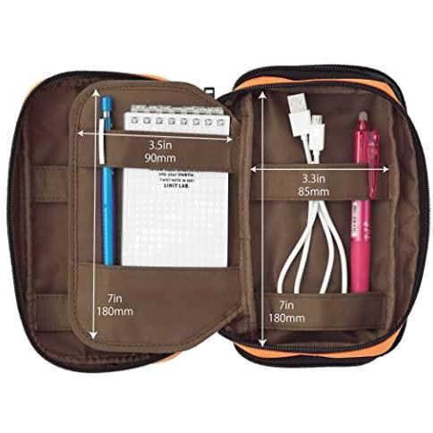 ダブル/黒 リヒトラブ ペンケース ブックタイプ ダブル 黒 A7555-24_4