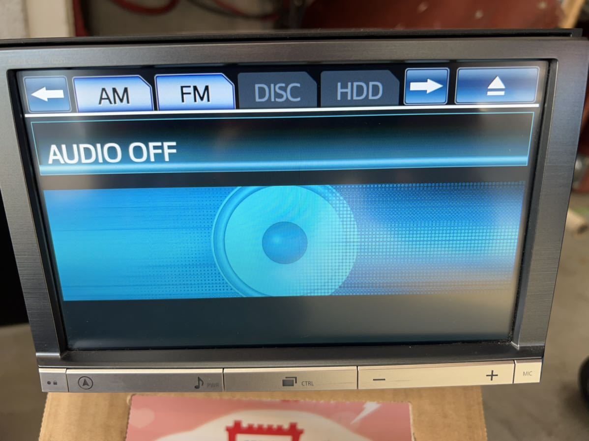 トヨタ純正ナビ NHZN-X62G HDDナビ フルセグ DVD Bluetooth 8インチ 