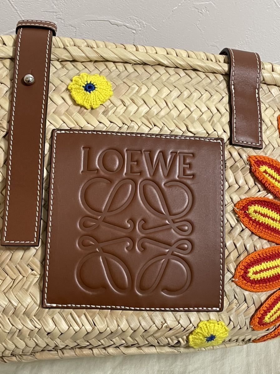 LOEWE ロゴ入りかごバッグMサイズ 保存袋つき LOEWE(ロエベ
