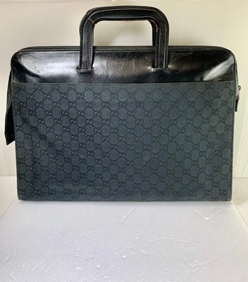訳アリ！！GUCCI グッチ ビジネスバッグ ブリーフケース ブラック