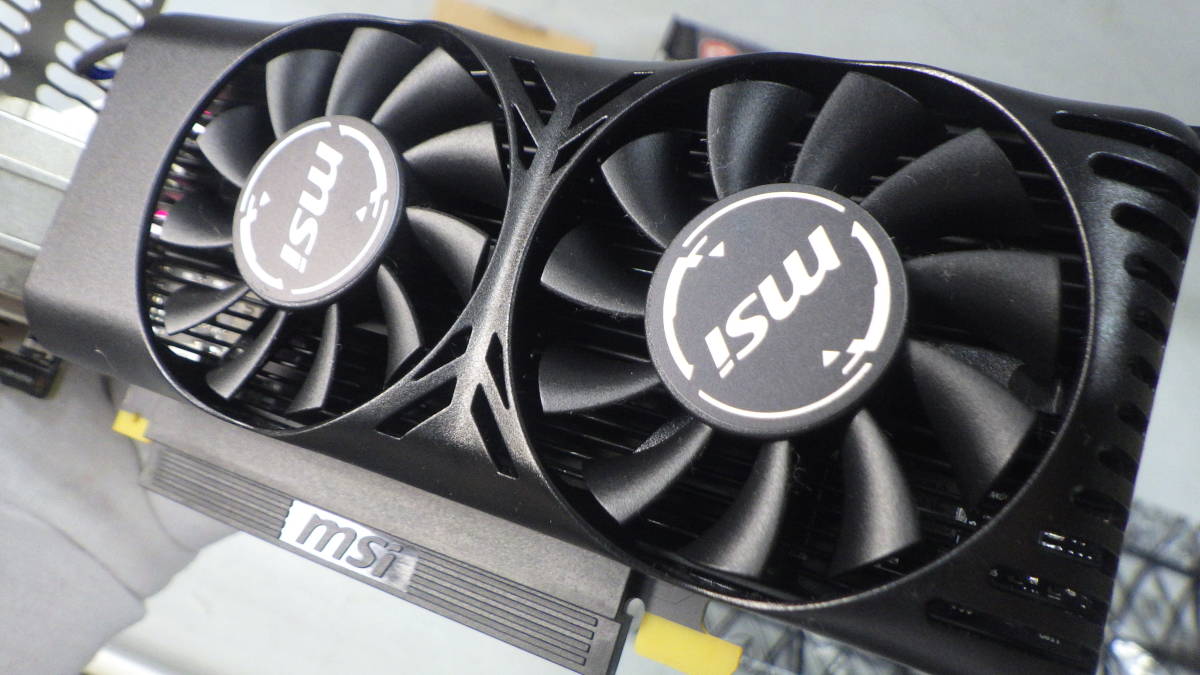 □msi□ロープロファイル□GeForce GTX 1050 Ti 4GT LP□中古□ ☆即決