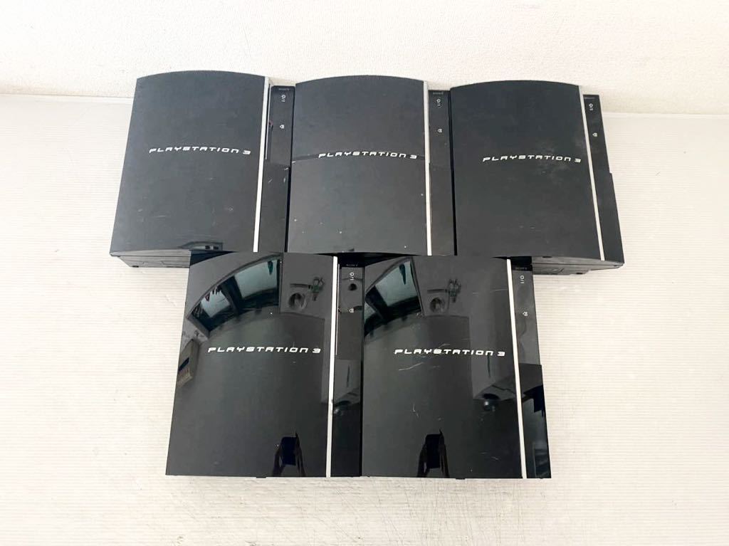 新作入荷，大得価 R051103 SONY プレイステーション3 PS3 本体 5台まとめ 動作未確認 ジャンク扱い CECHH00 CECHA00(PS3本体)｜売買されたオークション情報、yahooの商品情報をアーカイブ公開 - オークファン PS3本体