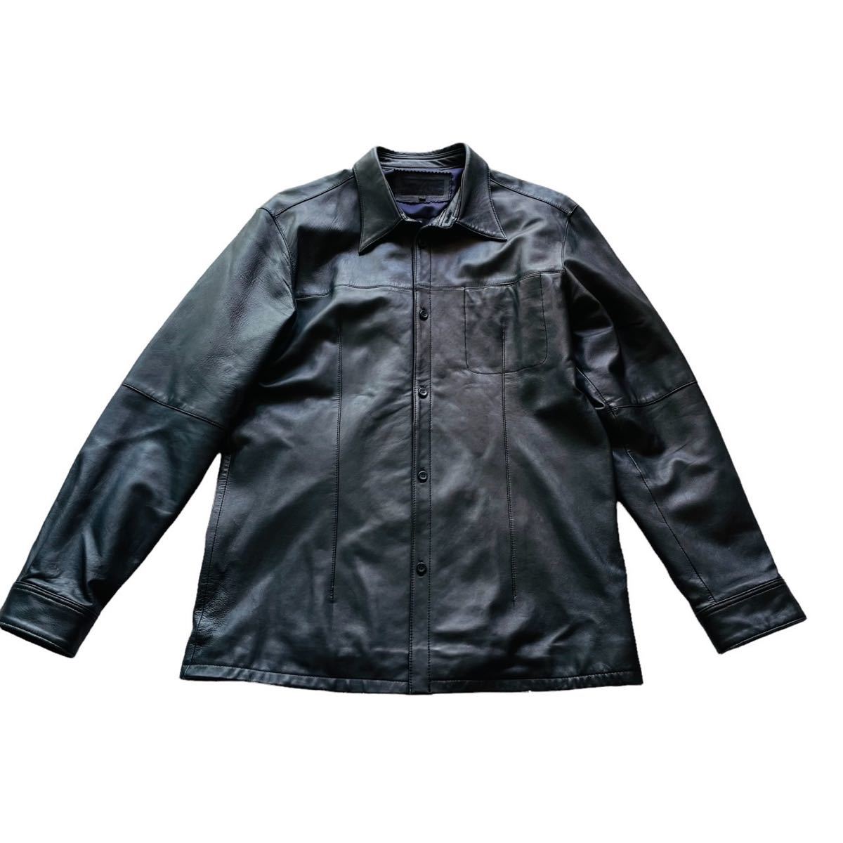 COMME CA DU MODEコムサデモード 羊革 ラムレザー ジャケット Mサイズ 