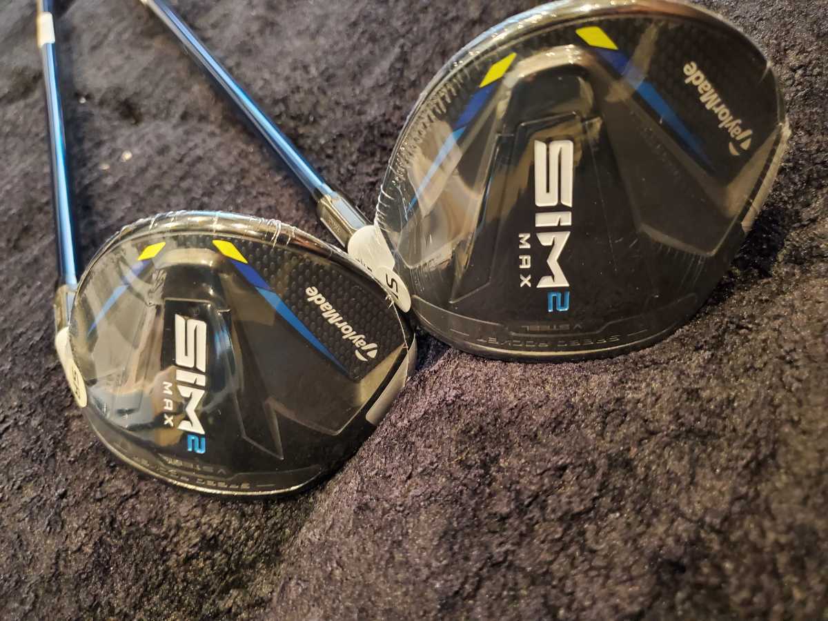 TaylorMade SIM2 MAX フェアウェイウッド 2本セット SIM2 MAX