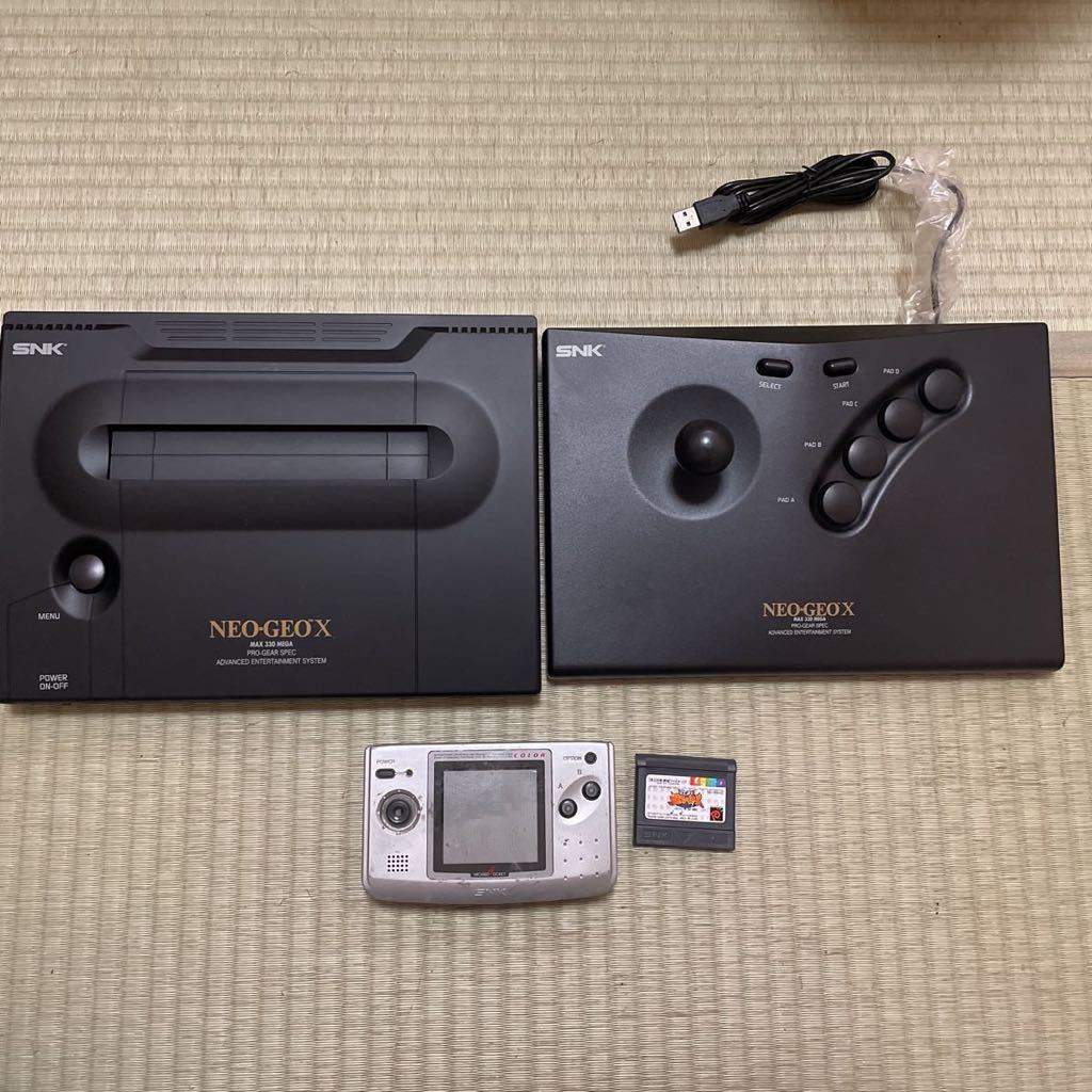 ジャンク NEOGEO ネオジオ SNK NEO-GEO 本体 コントローラ ネオジオ 