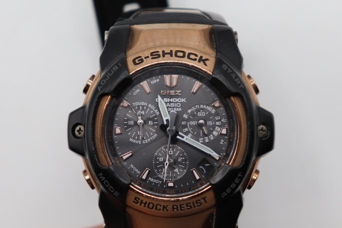 稼働＞G-SHOCK WR20BAR 4777 GS-1100BR 電波ソーラー 時計 Gショック 