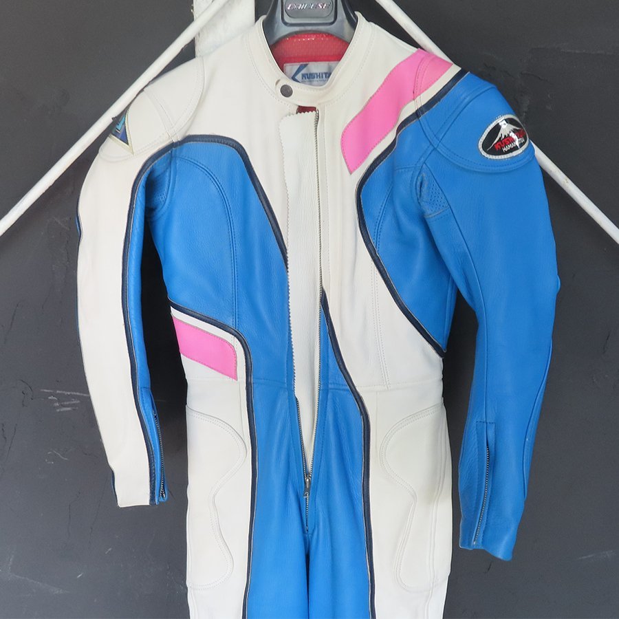 中古美品】KUSHITANI クシタニ レーシングスーツ 革つなぎ レディース