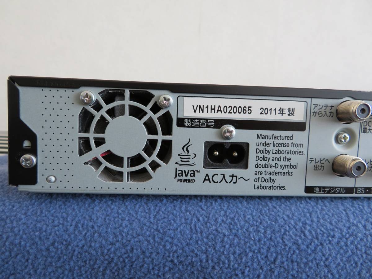 Panasonic DMR-BWT510 BLU-RAY | パナソニック 500GB 2