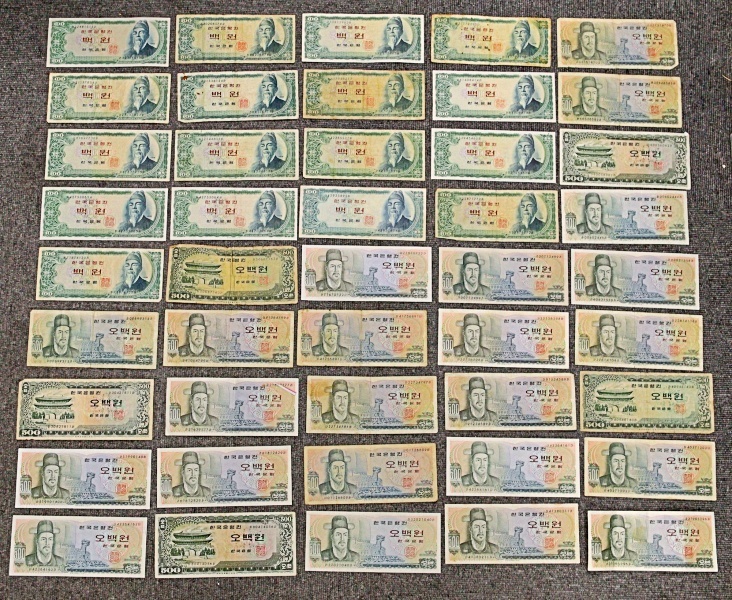 韓国銀行 | 収集 100ウォン白銅貨⁄李舜臣像 韓国 won coin 世界のお金