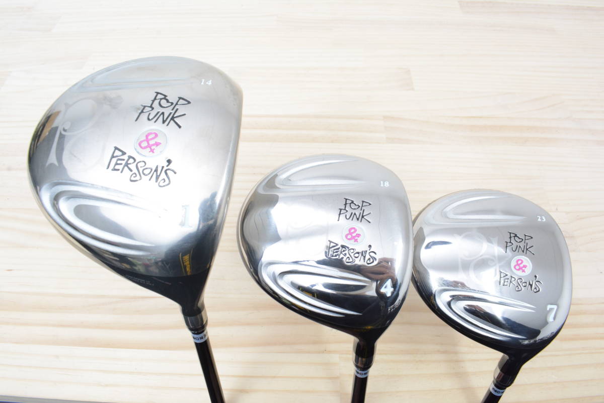 PERSONS POP PUNK レディース ゴルフクラブ 8本 FLEX L PERSONS POP PUNK レディース ゴルフクラブ 8本 FLEX L Persons せつな