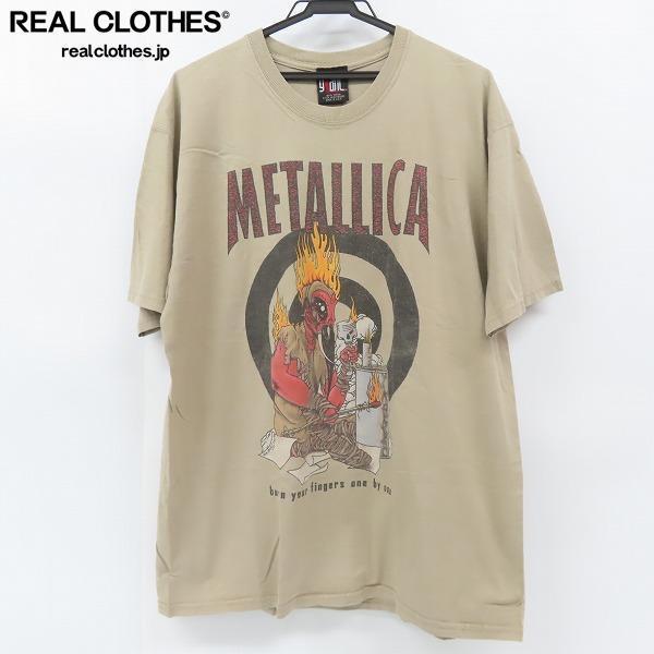  METALICA/メタリカ 90s バンT GIANT社製ボディ ヴィンテージシャツ/L /LPL(Tシャツ)｜売買されたオークション情報、yahooの商品情報をアーカイブ公開 - オークファン Tシャツ
