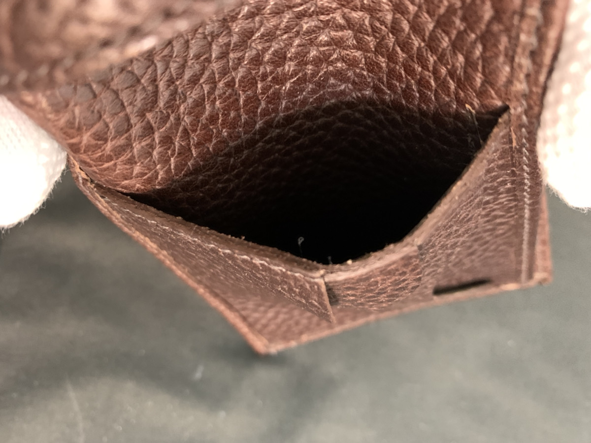 ☆新品未使用/保管品☆IL BISONTE/イルビゾンテ 財布 二つ折り メンズ 