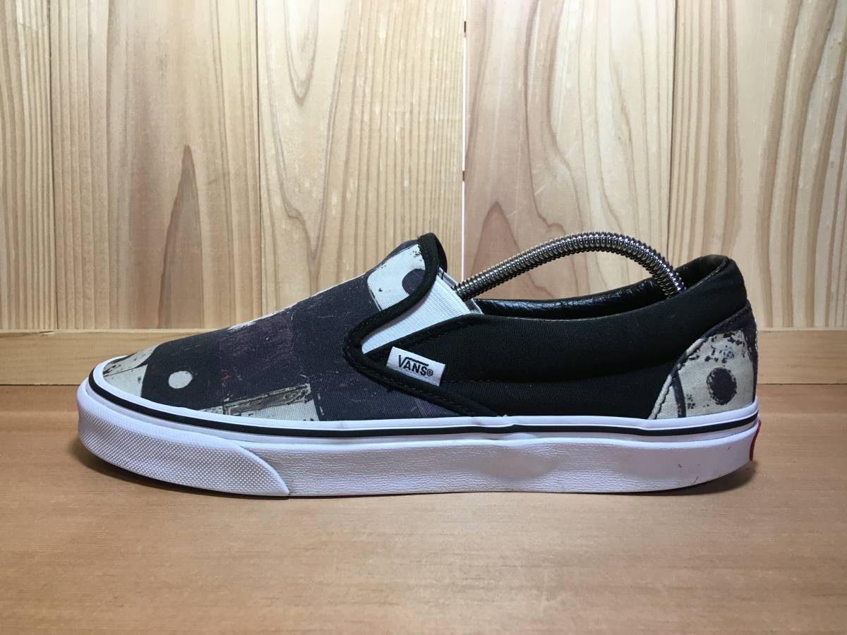 ☆VANS × ア トライブ コールド クエスト slip on スリッポン 黒 