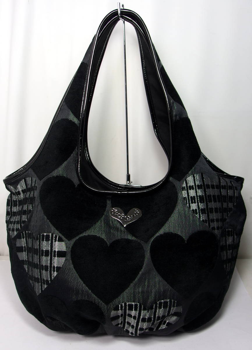 ☆Think Bee! Just Heart ハート柄 ハンドバッグ ショルダーバッグ  