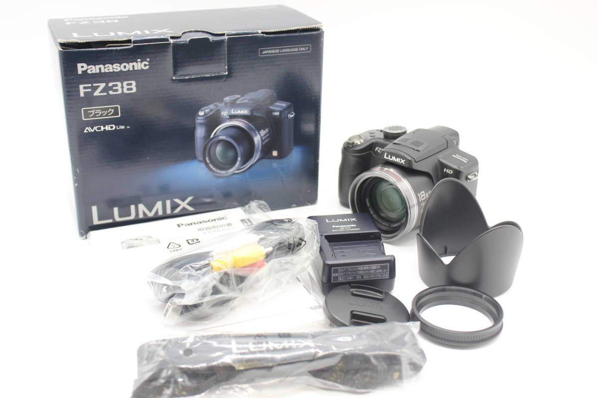 ☆極上美品☆ 【元箱付き】 パナソニック Panasonic Lumix DMC-FZ38