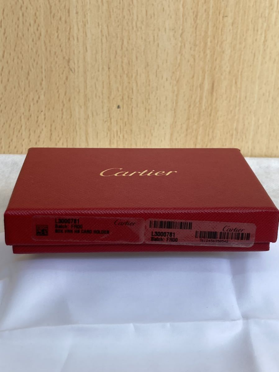  極 Cartier カルティエ ハッピーバースデー レザー レッド 名刺入れ カードケース L3000781(服飾小物)｜売買されたオークション情報、yahooの商品情報をアーカイブ公開 - オークファン 服飾小物