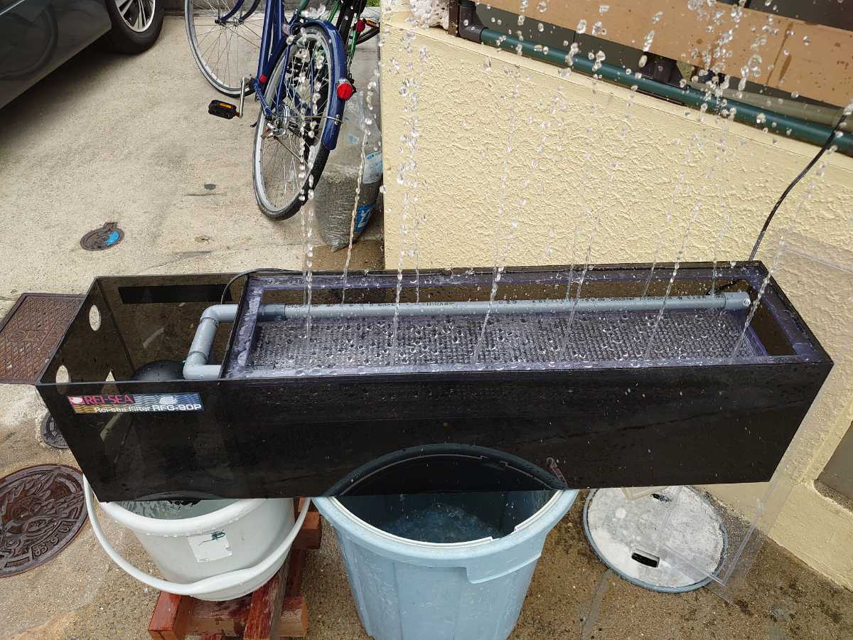 レイシー 上部フィルター RF-90 淡水⁄海水 RF-90V メルカリ レイシー