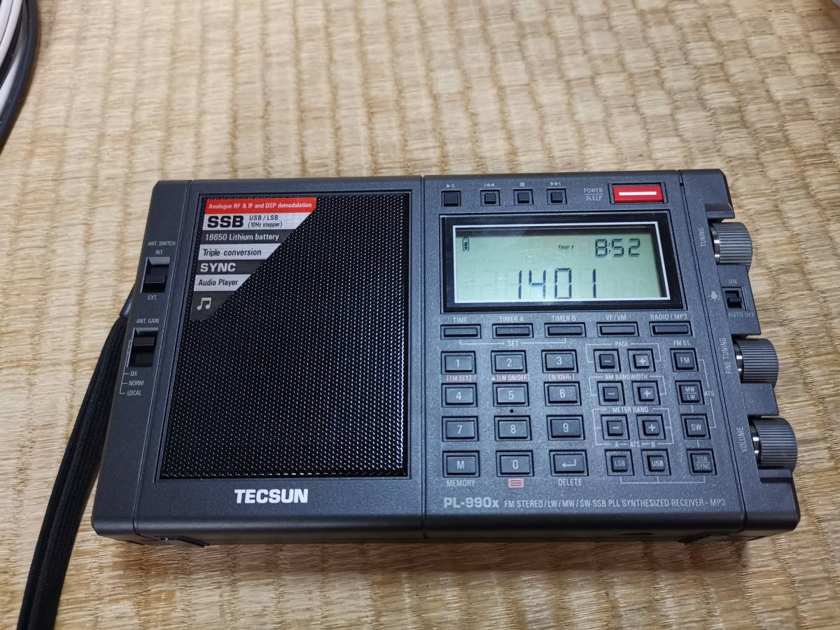 Tecsun PL-990x Shortwave | Radio TECSUN PL990 SSB PLL radiojayallen Player MP3 Bluetooth AM&frasl;SW&frasl;LW&frasl;MP PL-990&frasl;PL-990X characteristics