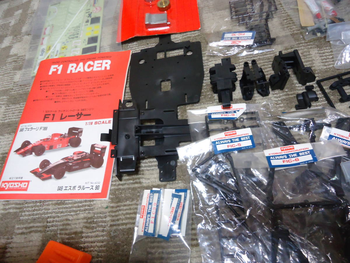 絶版 未組立 開封済み 京商 KYOSHO 1/10 049 フェラーリFerrari F189