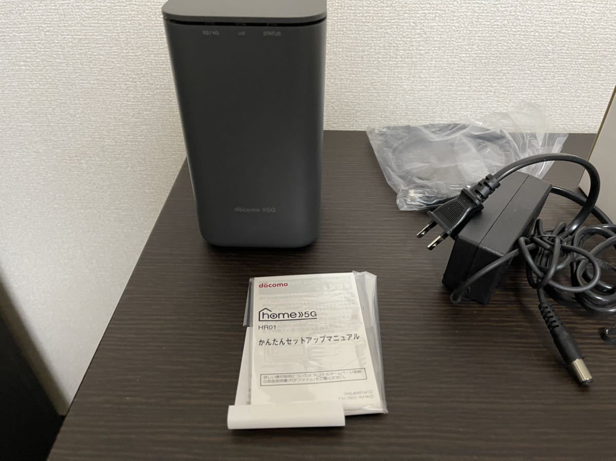 2 docomo home 5G Wifi ルーター HR01 - docomo home5G HR02 ドコモ
