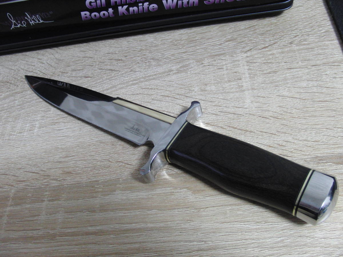Gil Hibben Old West Boot Knife - Fixed GH5047 Blade United Hunting 