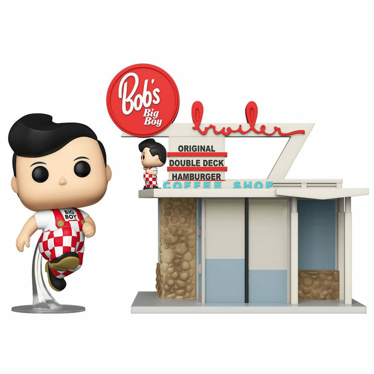 Andy様　ビッグボーイ フィギュア レア　店舗　② ☆ビッグ ボーイ フィギュア レストラン付 Big Boy Bob POP 新品/正規