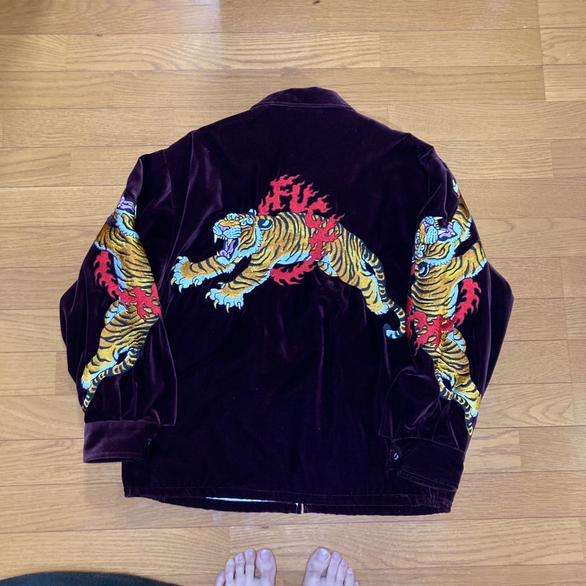 22ss WACKO MARIA TIM LEHI VELOUR VIETNAM JACKET ワコマリア ティム