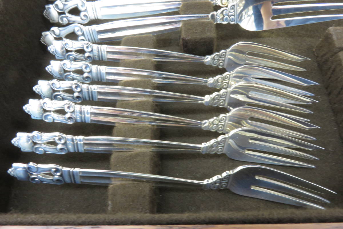 ジョージジェンセン　ナイフ　フォークセット 06960 405-049 ジョージジェンセン Georg Jensen カトラリー セット