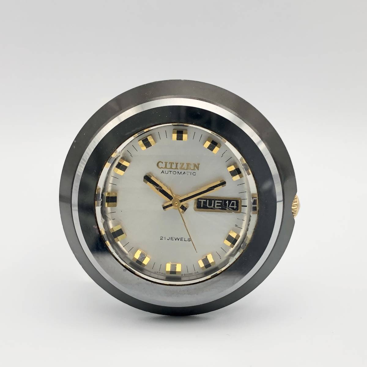 AUTOMATIC シチズン 21石 4-650972-K 自動巻 カットガラス CITIZEN